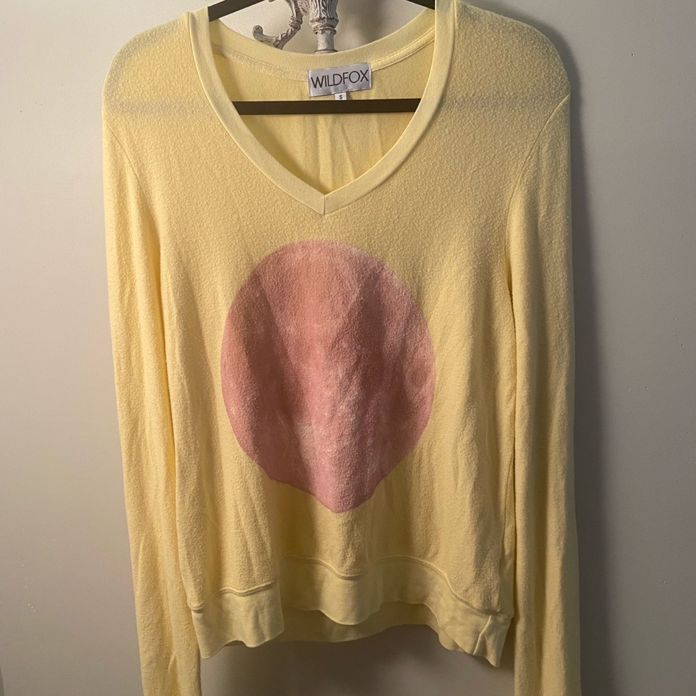 NWOT Wildfox Pink Moon BBJ Sweater Small RARE!